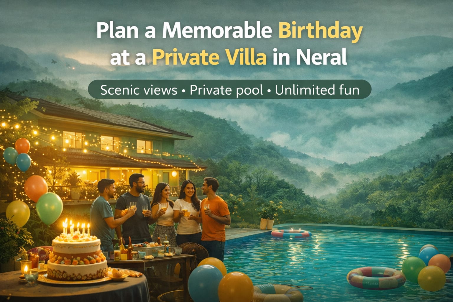 Birthday Party Villa in Neral