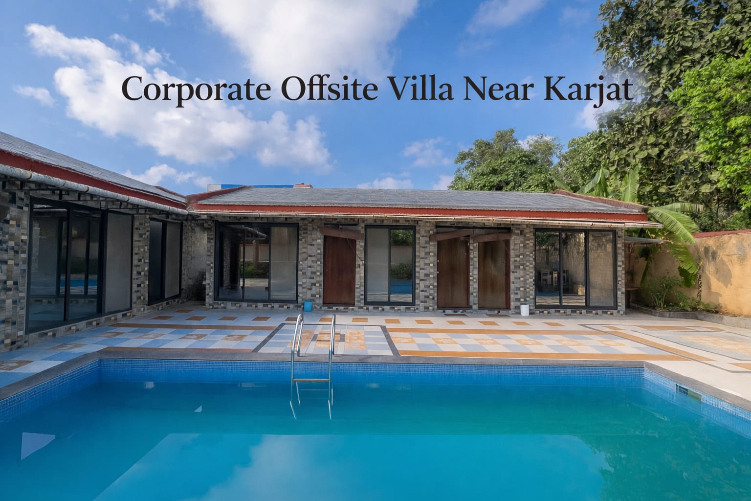 Corporate Offsite Villa Near Karjat