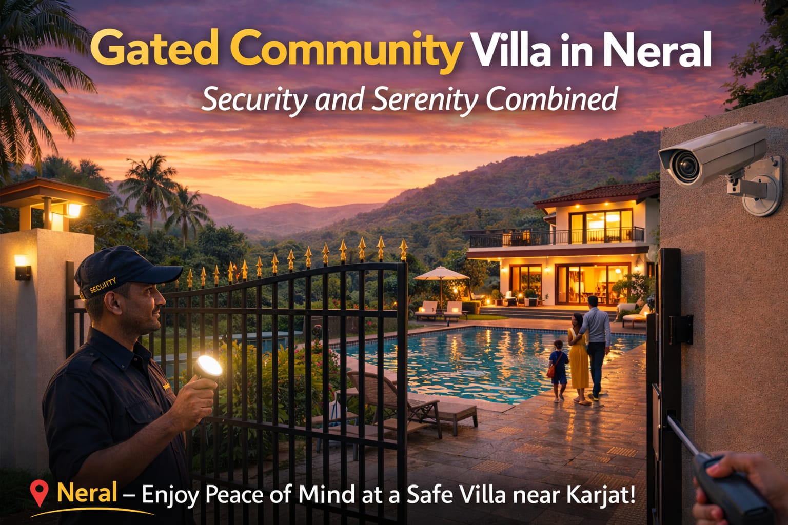 Gated Community Villa in Neral