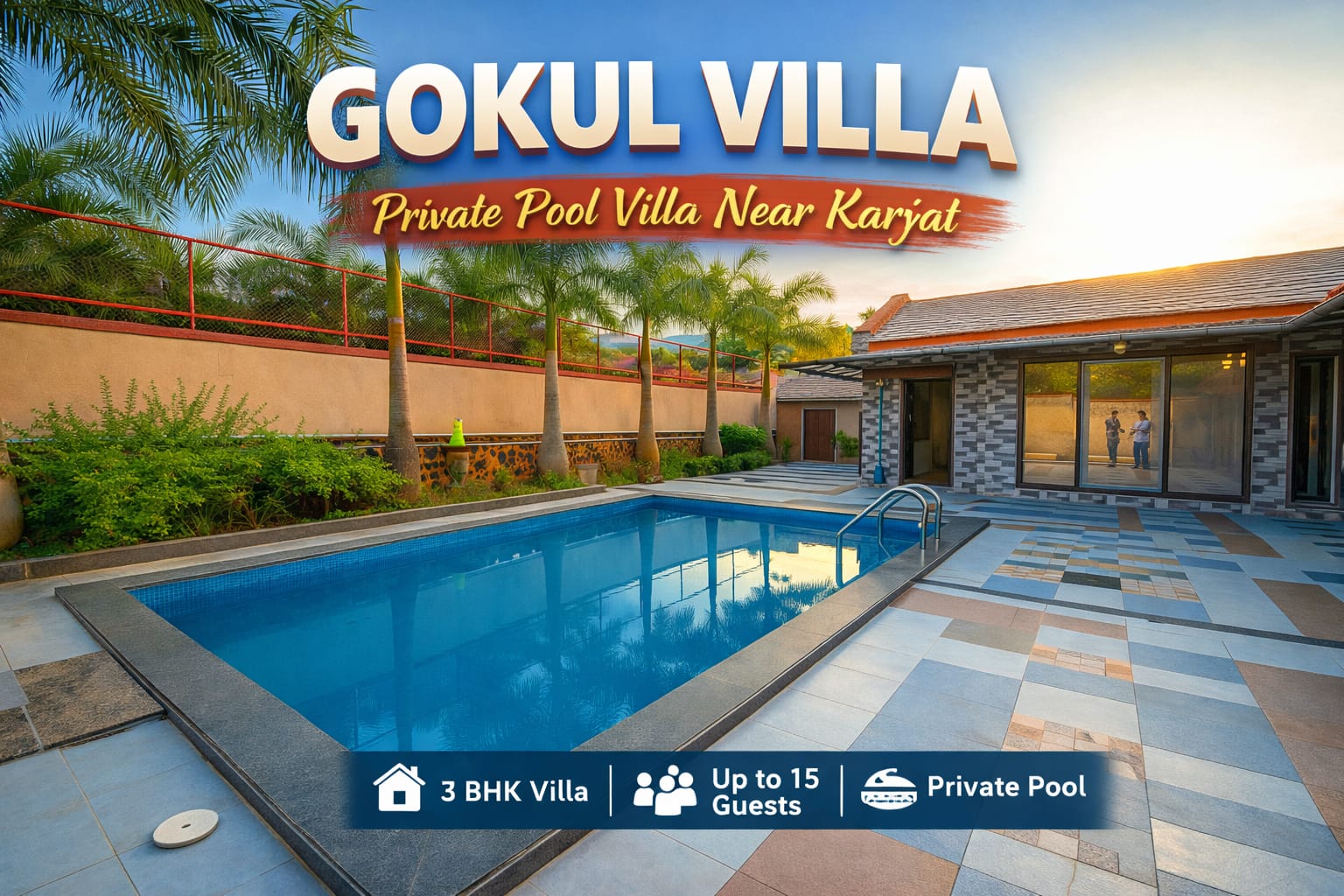 Private Pool Villa Near Karjat