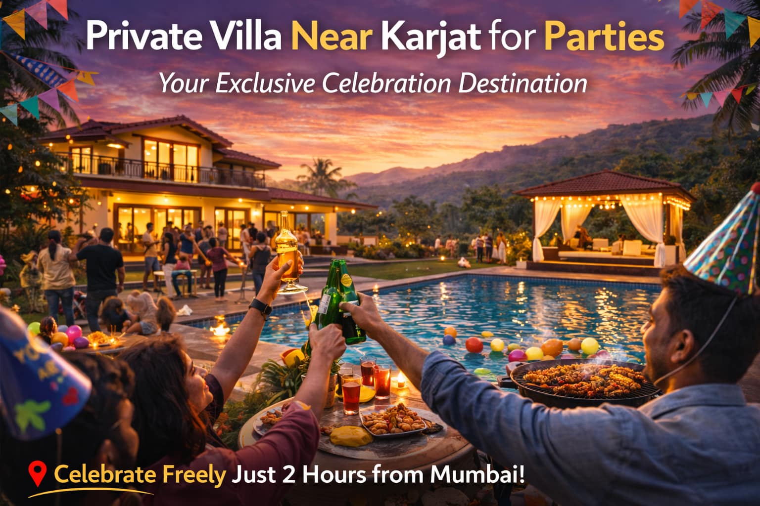 Private Villa Near Karjat for Parties