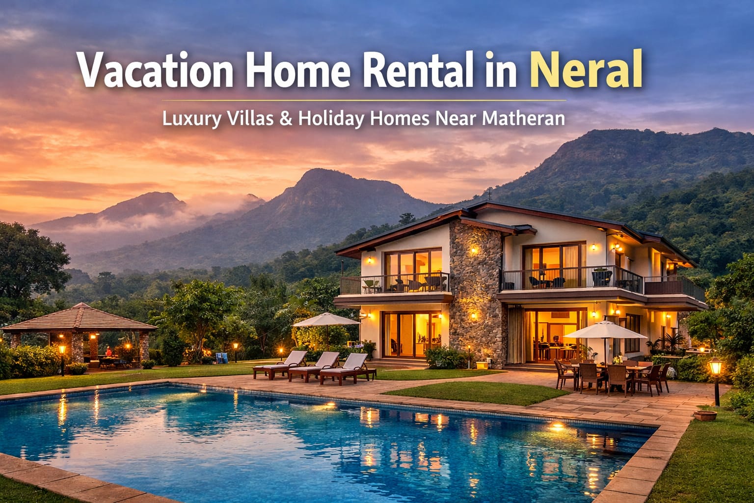 Vacation Home Rental in Neral