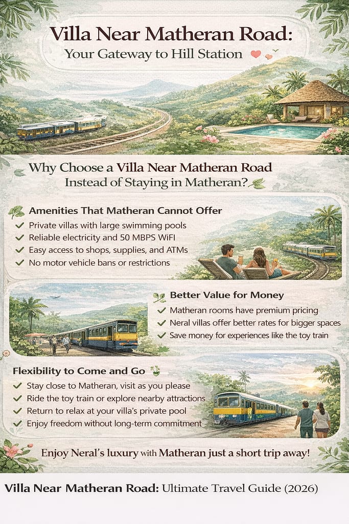 Why Choose a Villa Near Matheran Road Instead of Staying in Matheran
