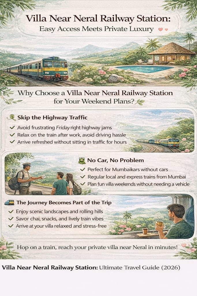 Why a Villa Near Neral Railway Station Changes Weekend Plans