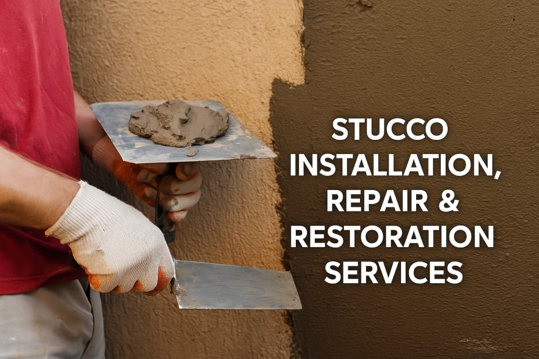 Stucco installation and repair