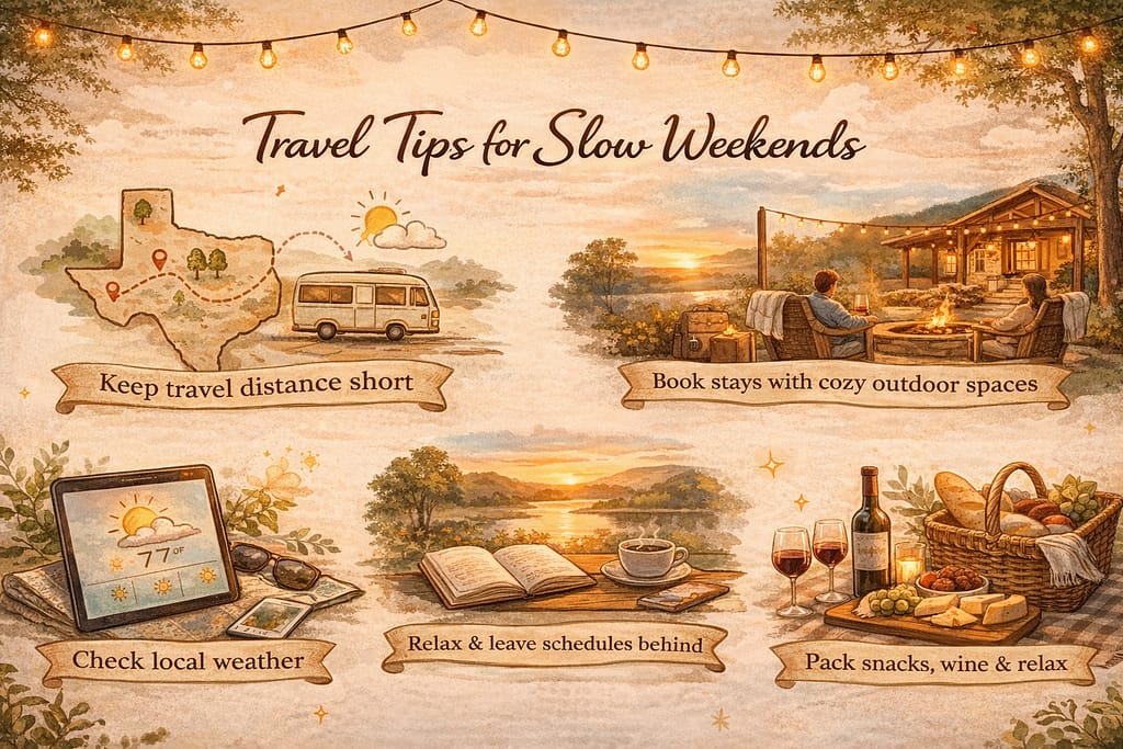 Slow Travel in Texas: 7 Magical Romantic Weekend Escapes (2026 Guide) 1 image Spoon Mountain Glamping