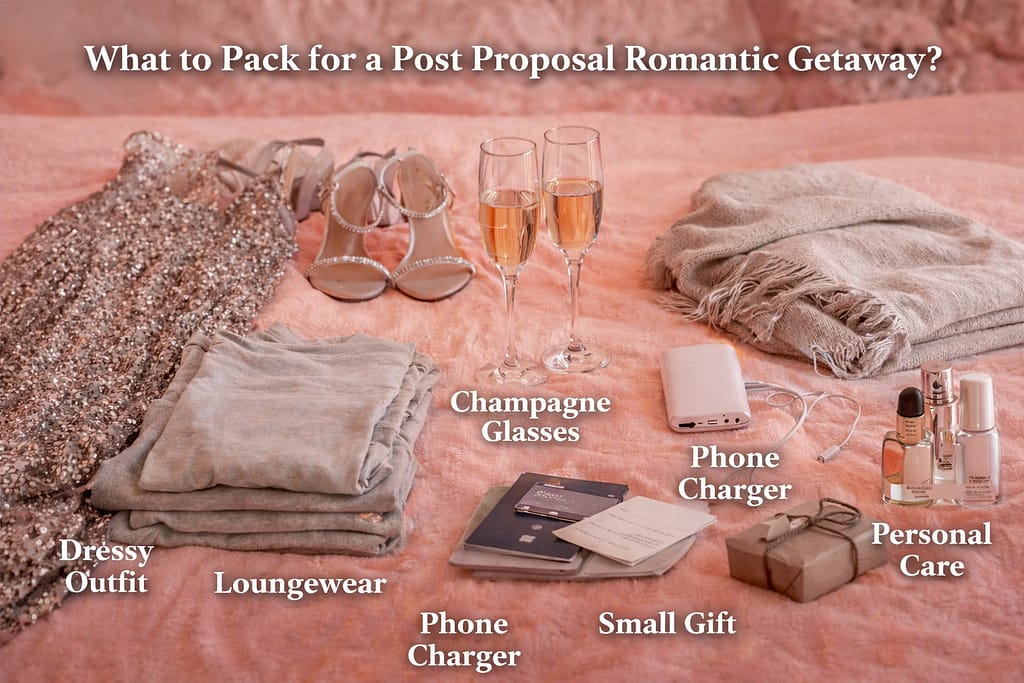 Romantic Getaways After a Proposal: 7 Magical Ideas (2026 Guide) 1 What to Pack for a Post-Proposal Romantic Getaway