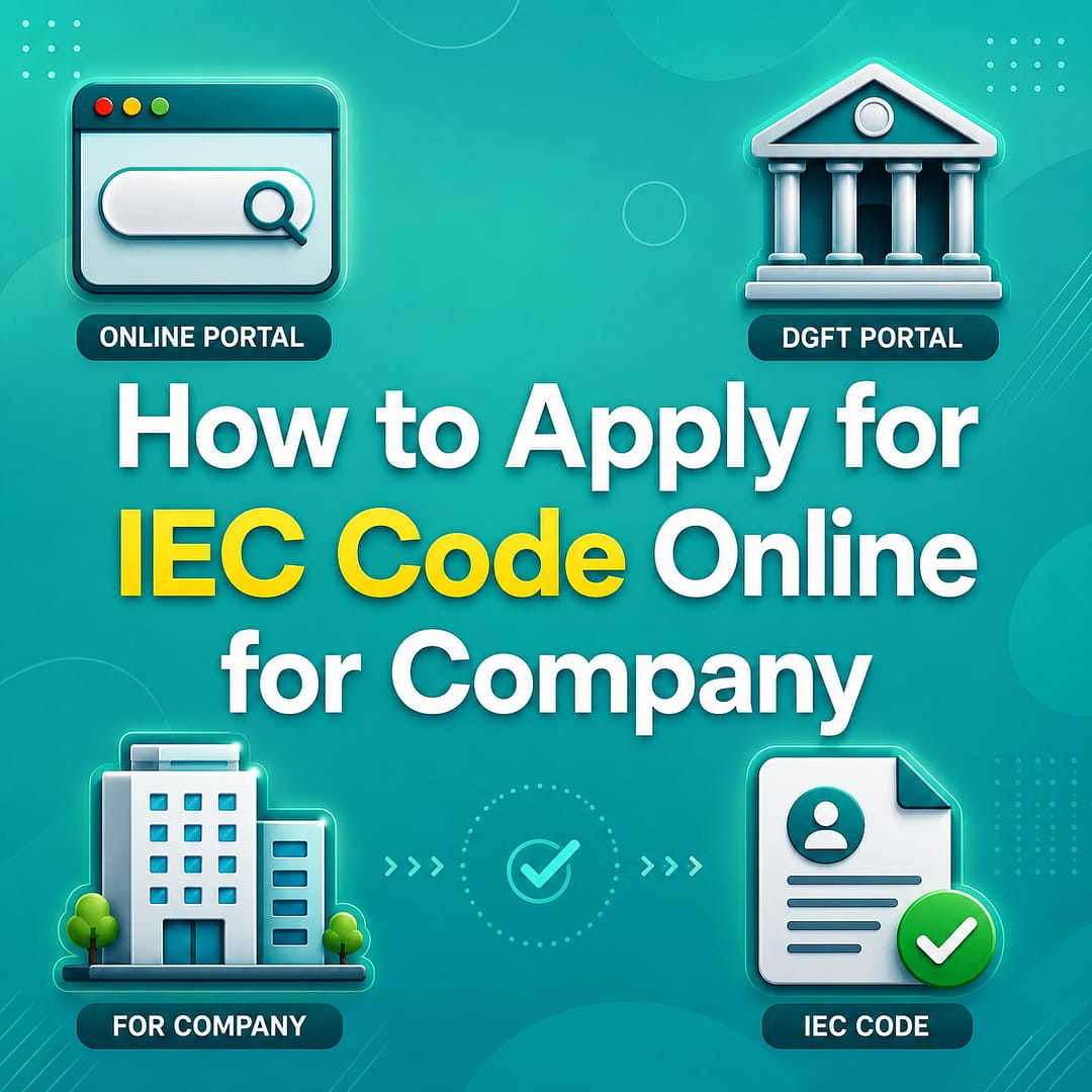 how to apply iec code online for a company