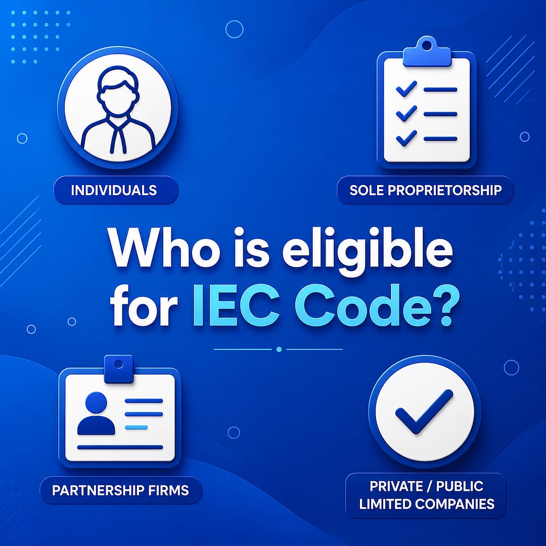 who is eligible for iec code
