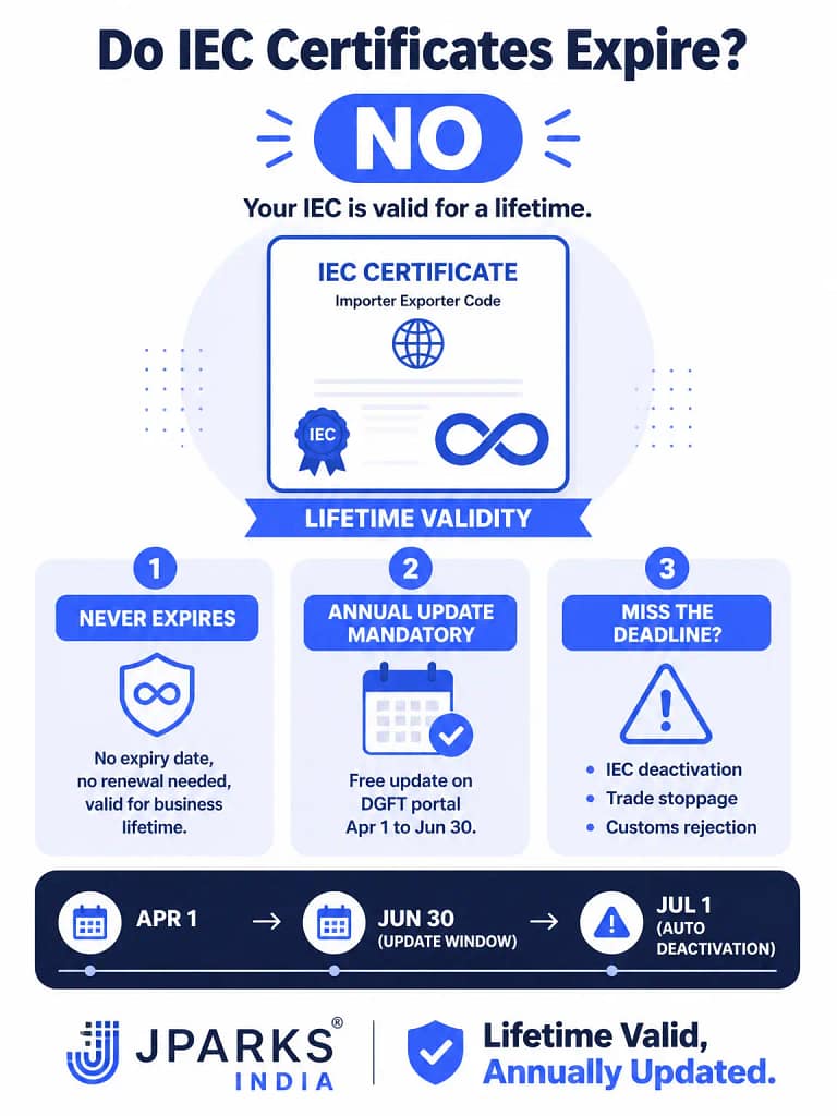 Do IEC Certificates Expire? Validity & Annual Update Rules Explained 1 Do IEC Certificates Expire