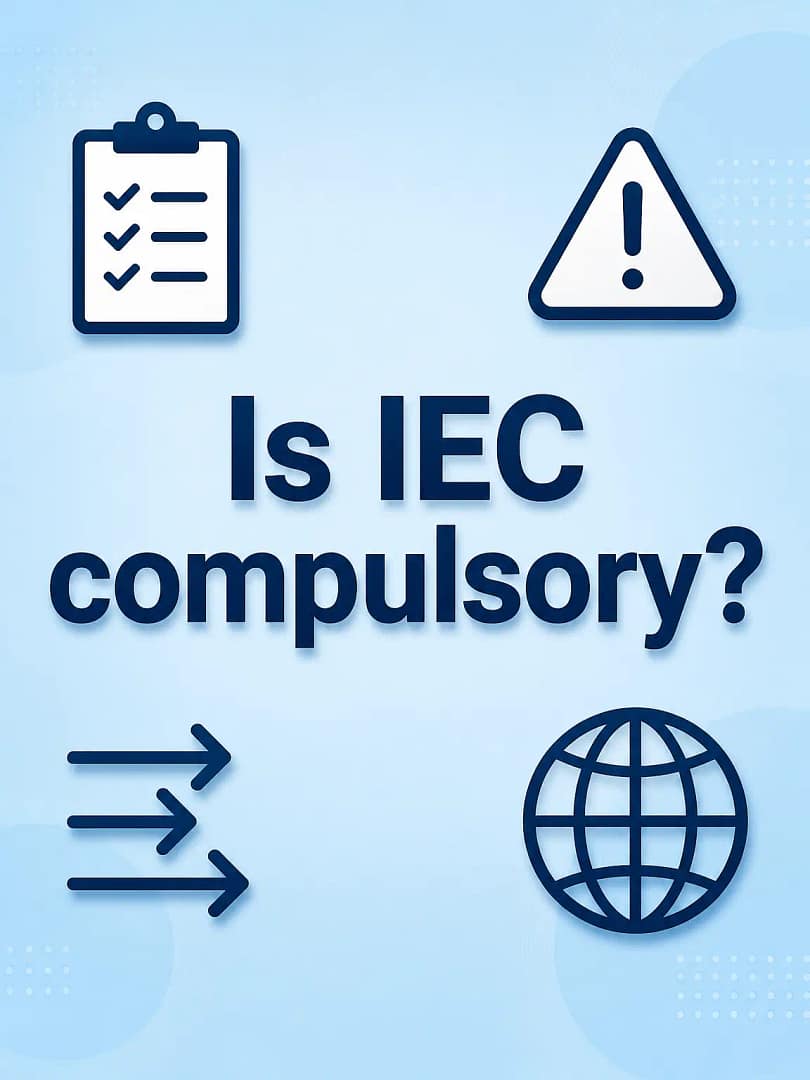 Is IEC compulsory