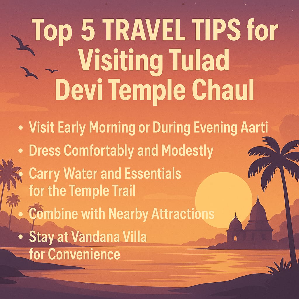 Vandana villa Alibag Tulad Devi Temple Chaul Guide 2025: Sacred & Serene Trail 1 Top 5 Travel Tips for Visiting Tulad Devi Temple Chaul