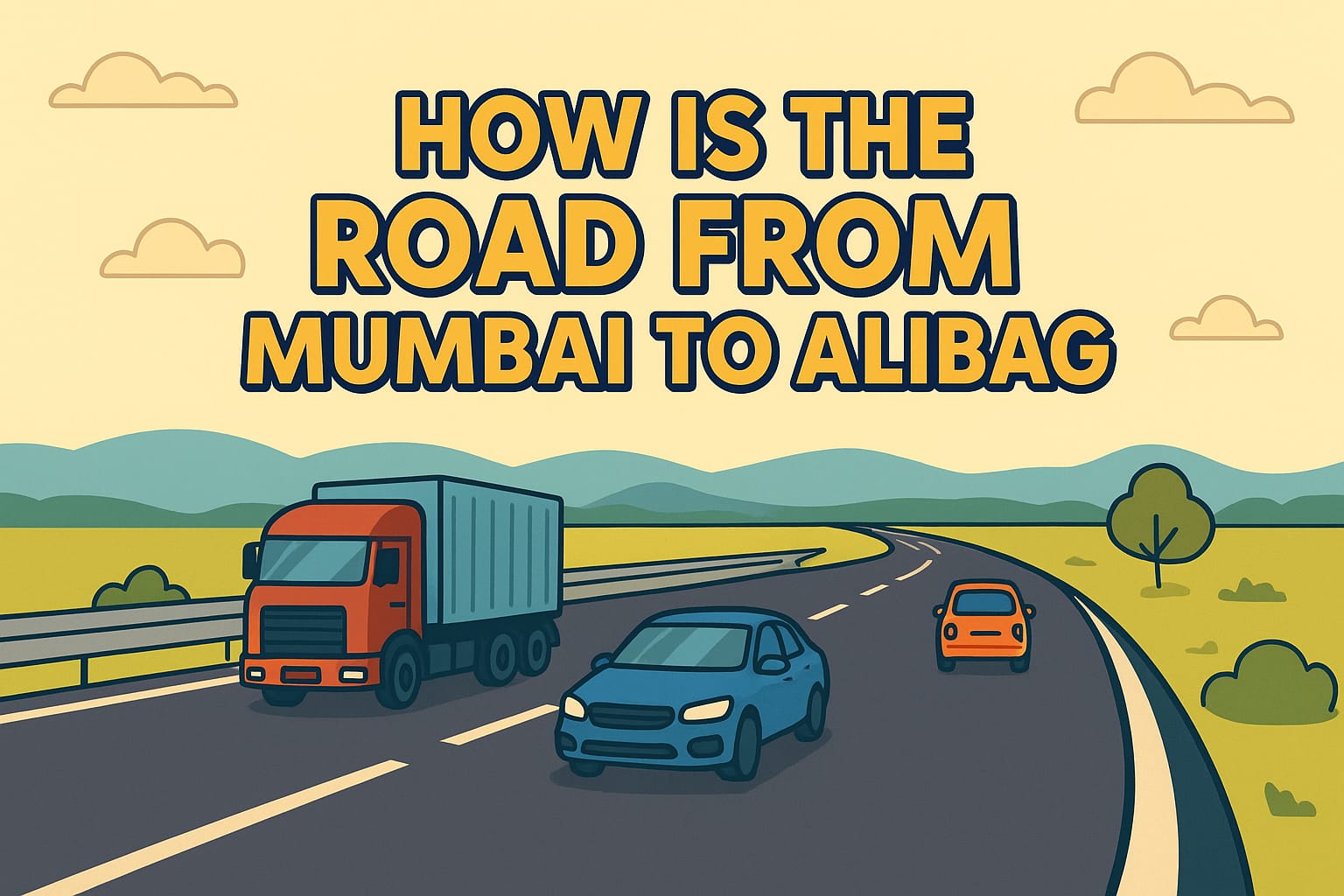 How is the Road from Mumbai to Alibag