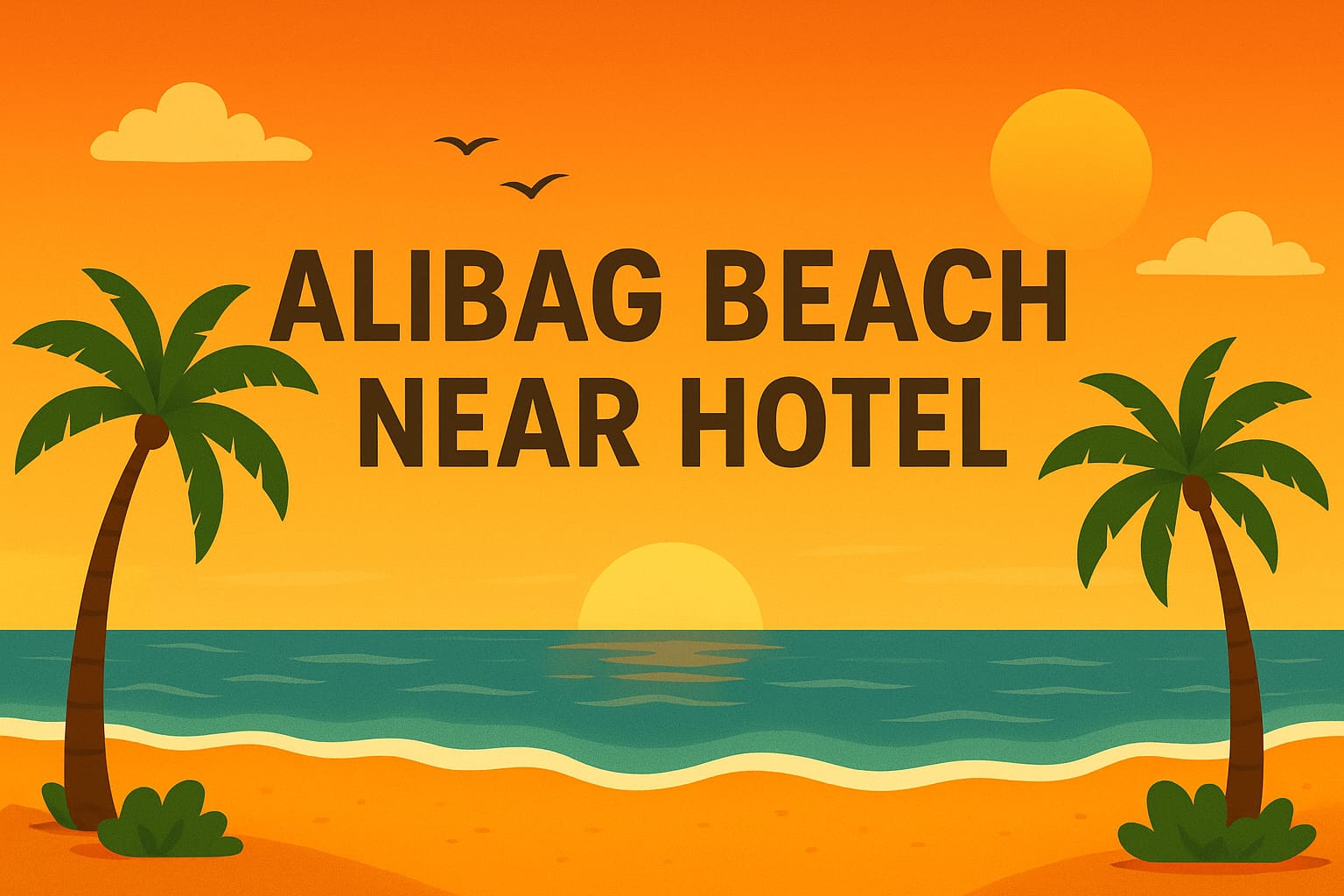 alibag beach near hotel