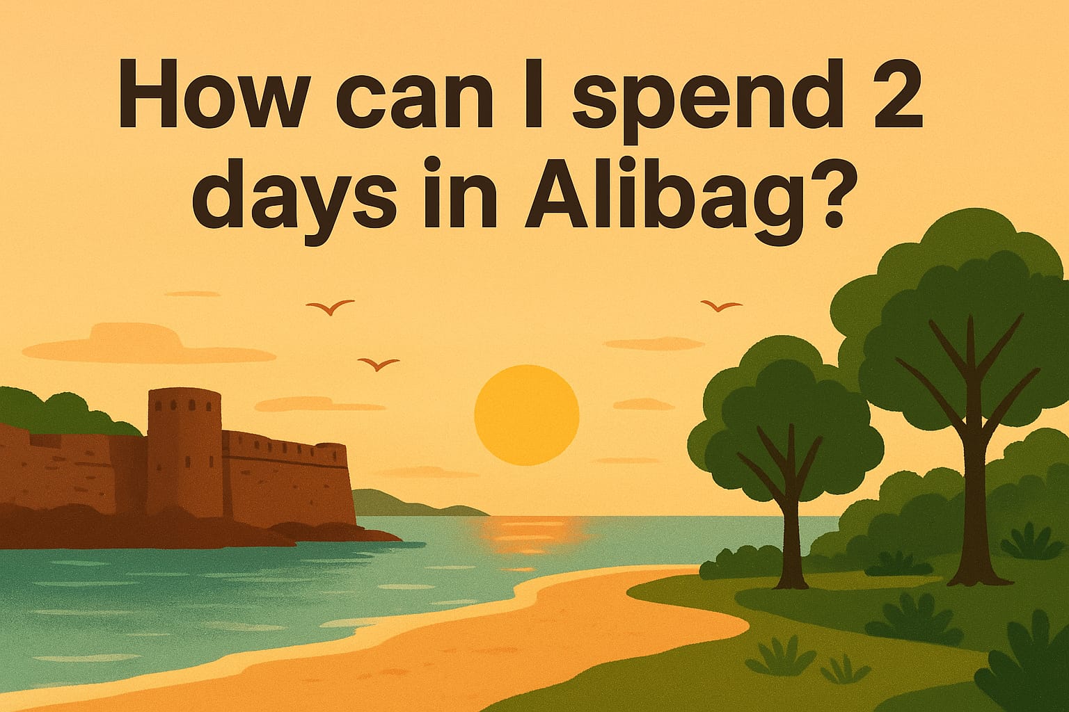 how can I spend 2 days in alibag