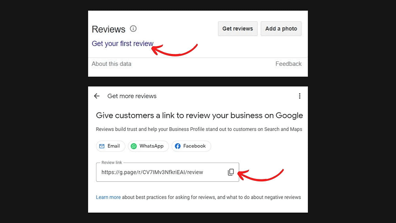 get reviews