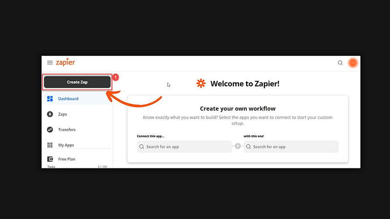 create a zap
