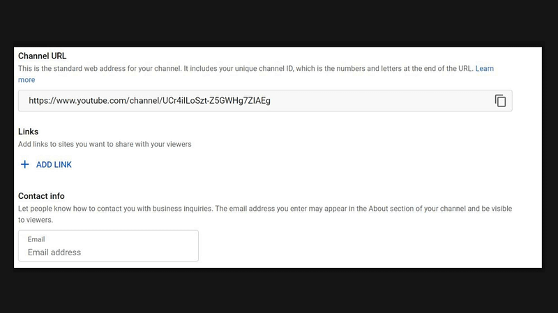 customize your youtube channel