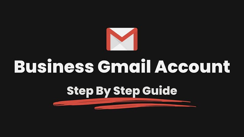 Featured Image for Blog: Create Business Gmail Account For Your Villa