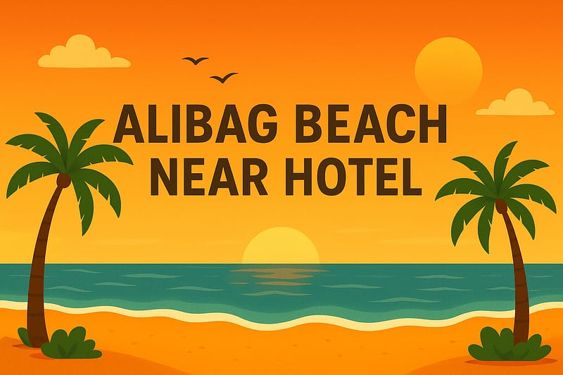alibag beach near hotel
