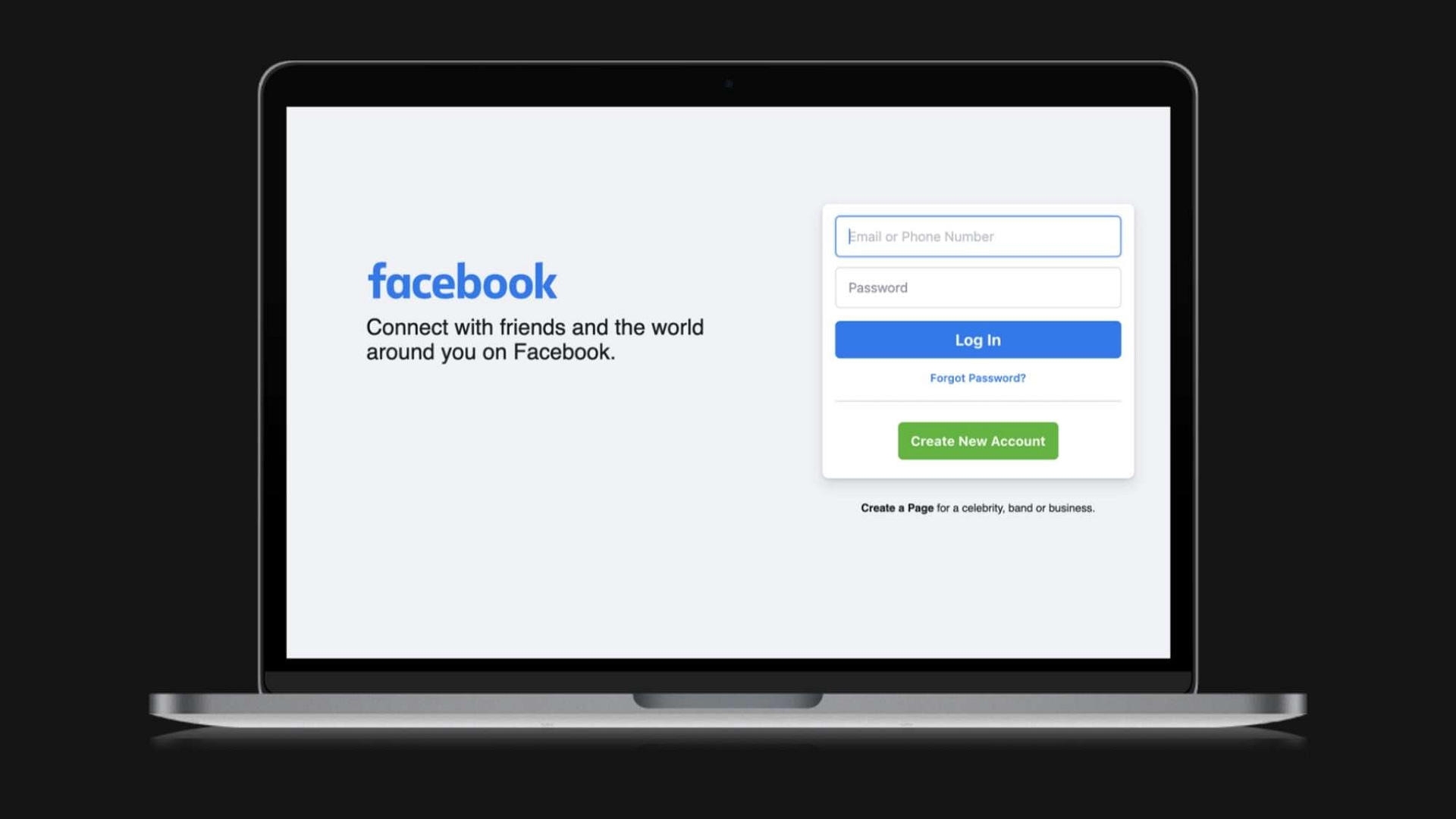 create new account