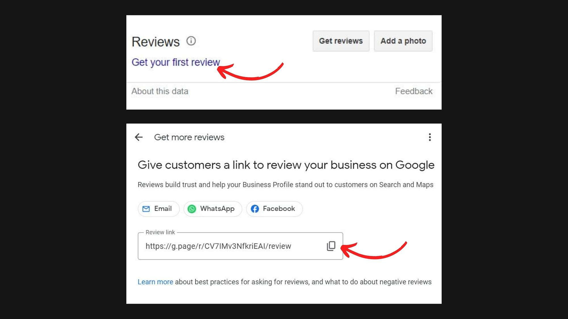 get reviews