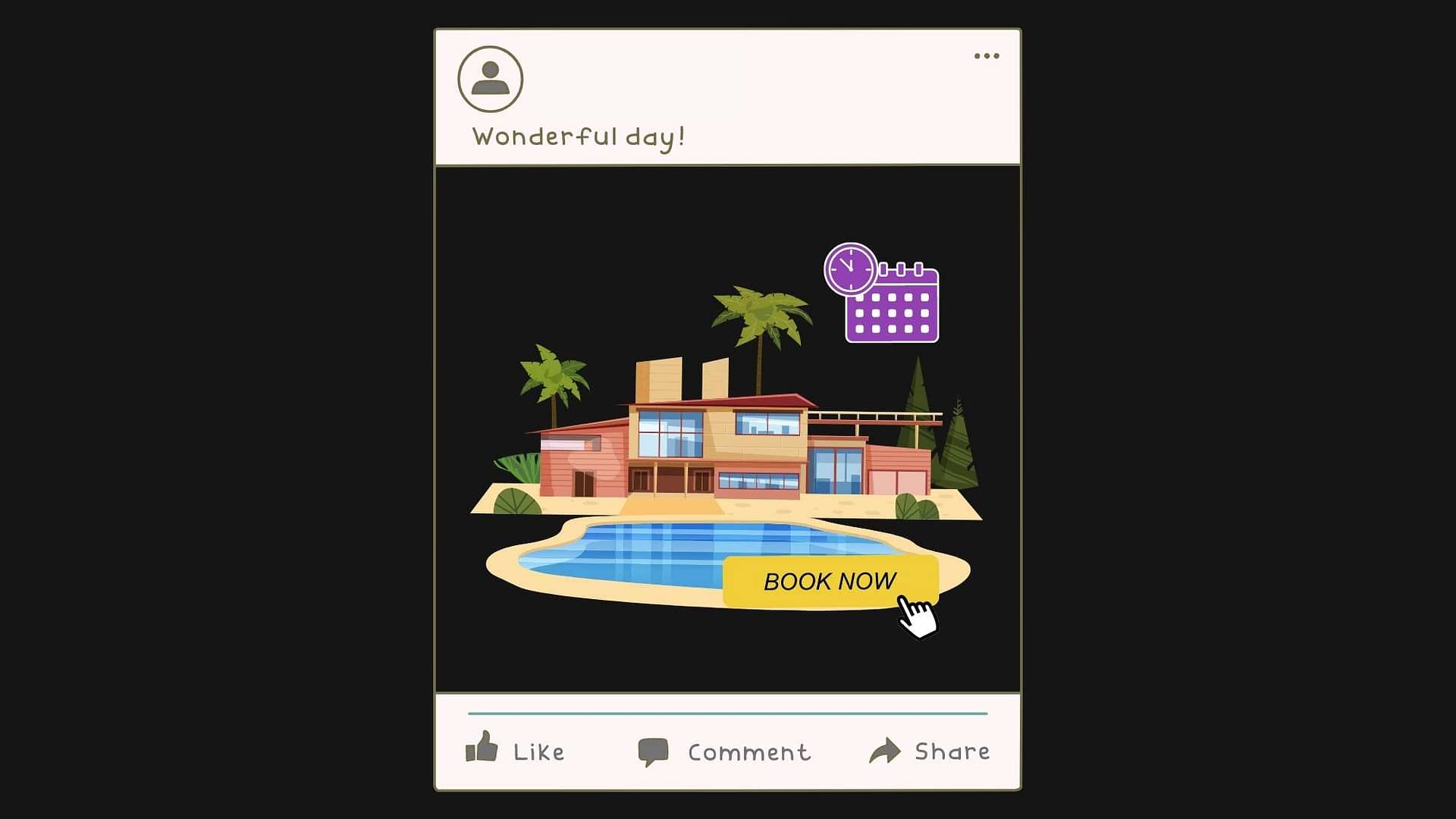 facebook availability post