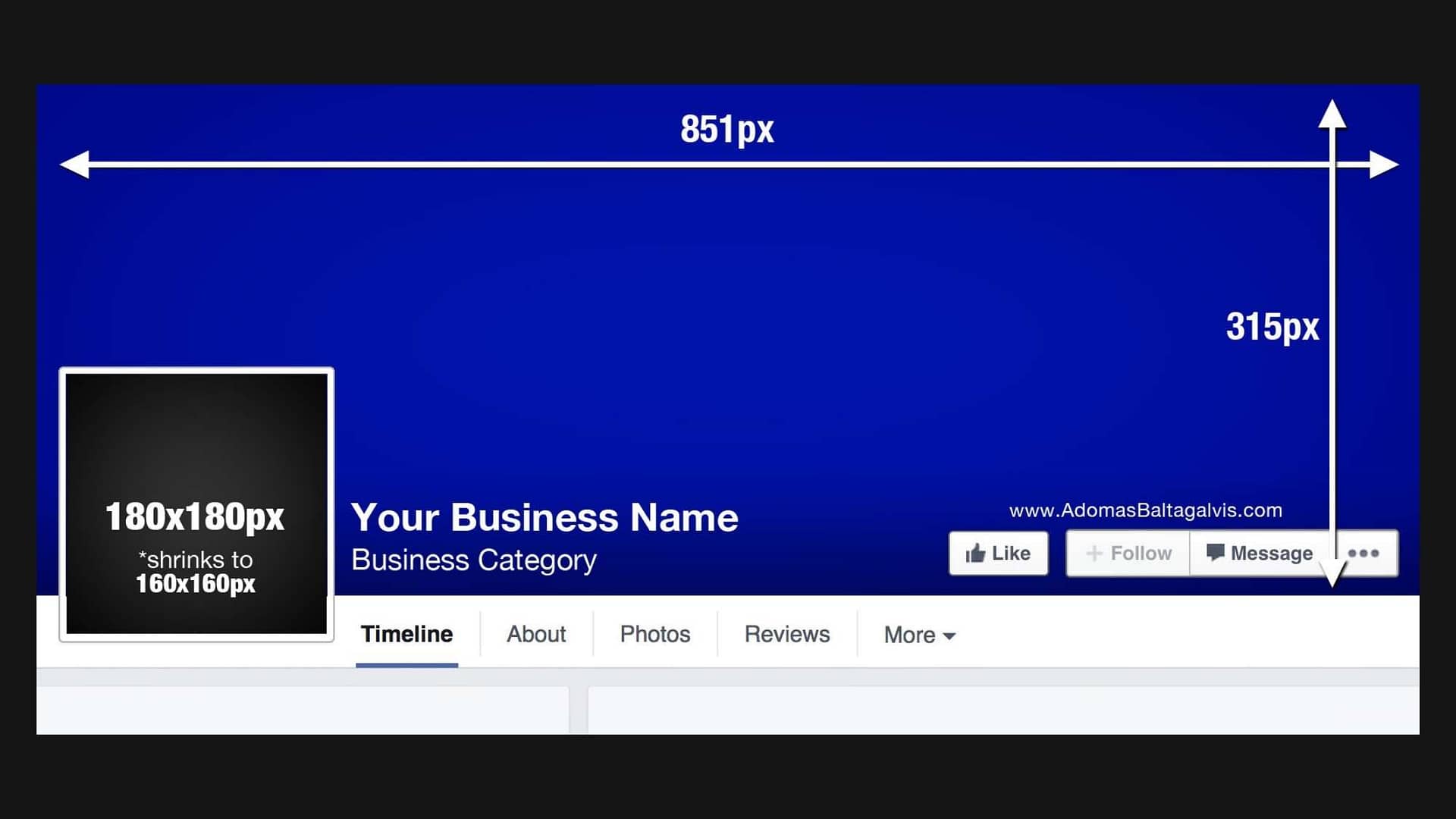 set profile picture and banner image