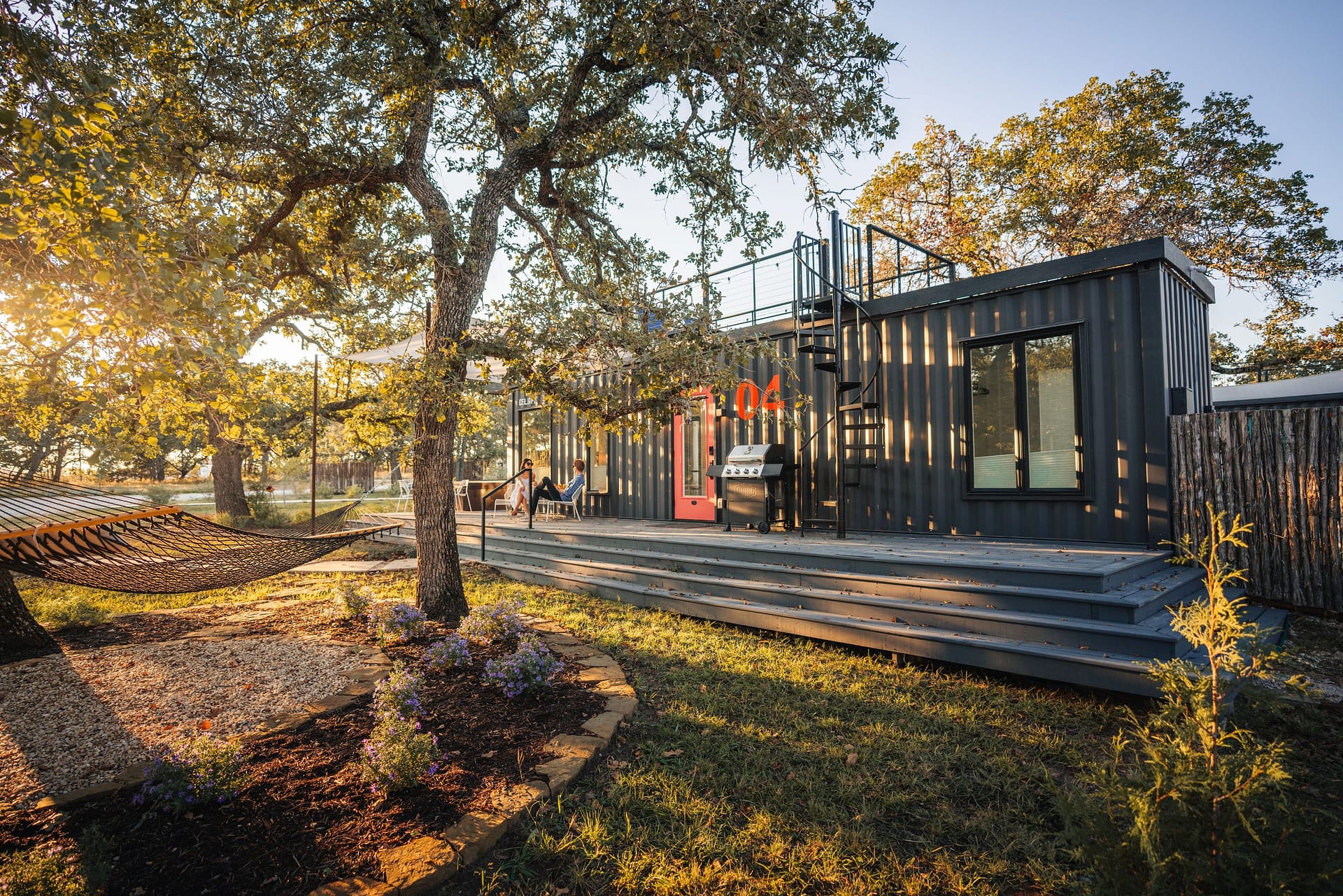 ParcBlu — Container cabin resort in Fredericksburg, Texas
