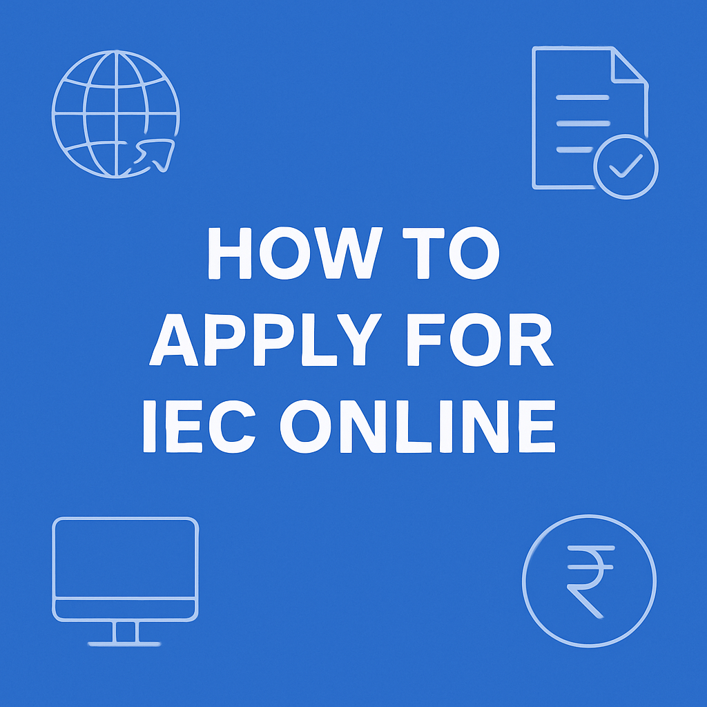 How to apply IEC online