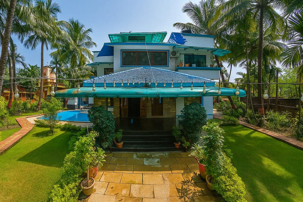 Top 9 Private Pool Villas in Alibag – 2026 Honest Review 1 Megh Villa Alibag