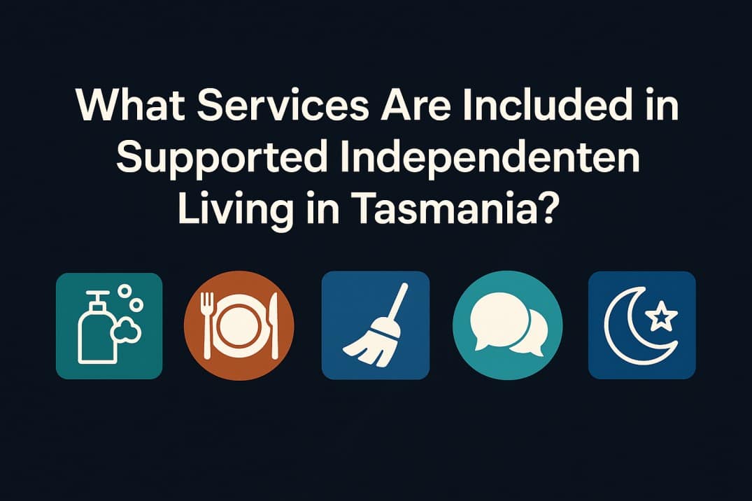 What services are included in SIL in Tasmania