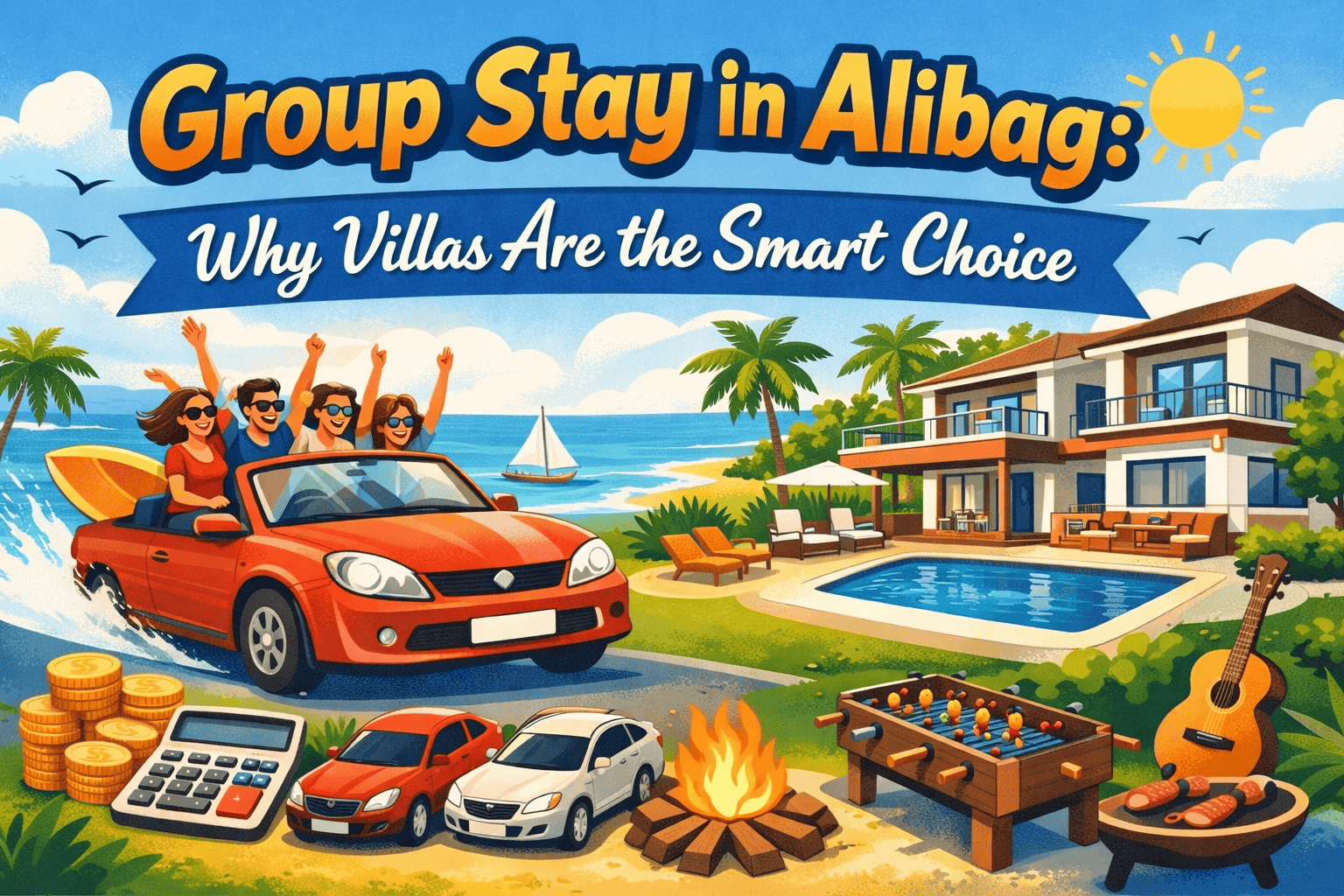 Group Stay in Alibag