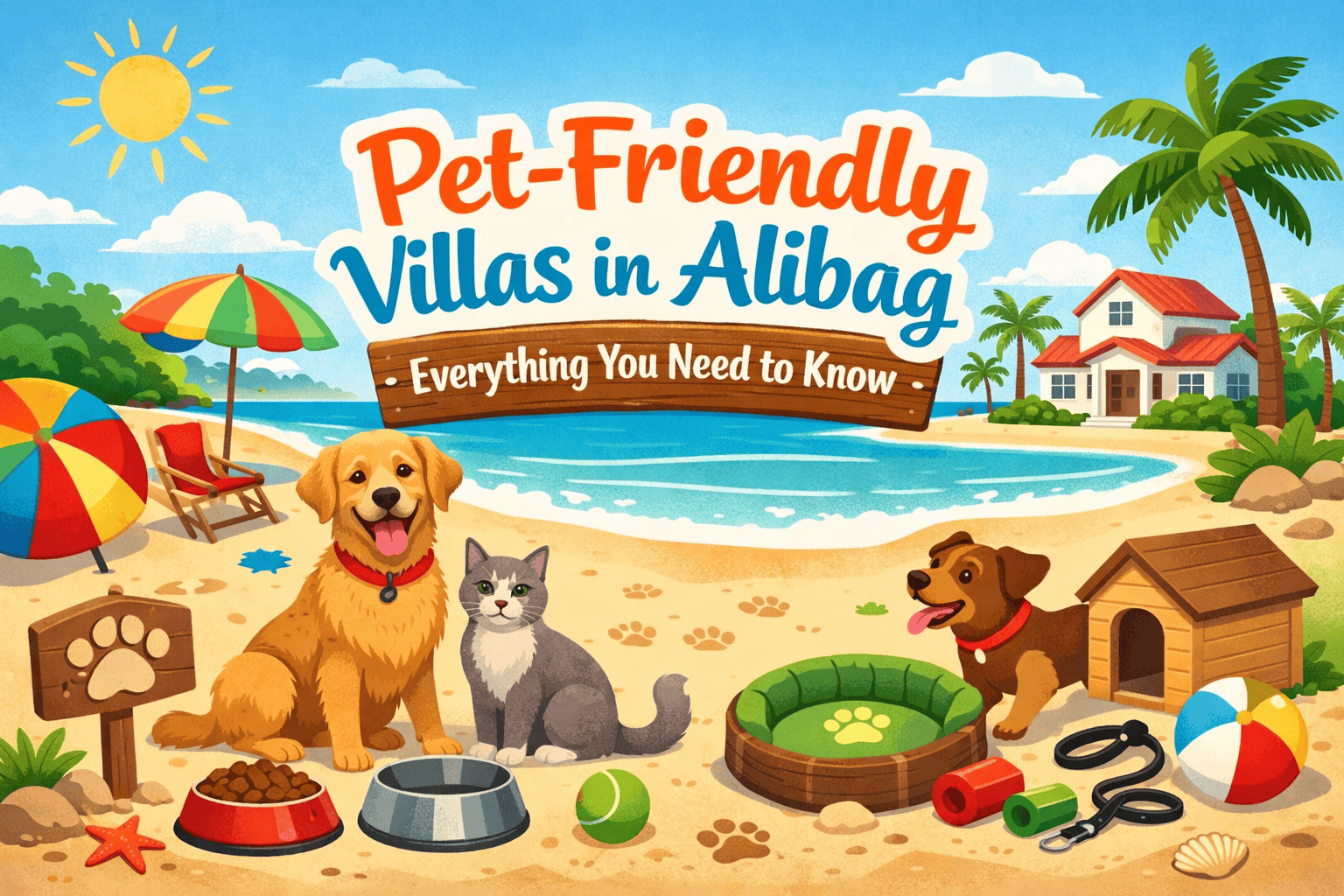 Pet-Friendly Villas in Alibag