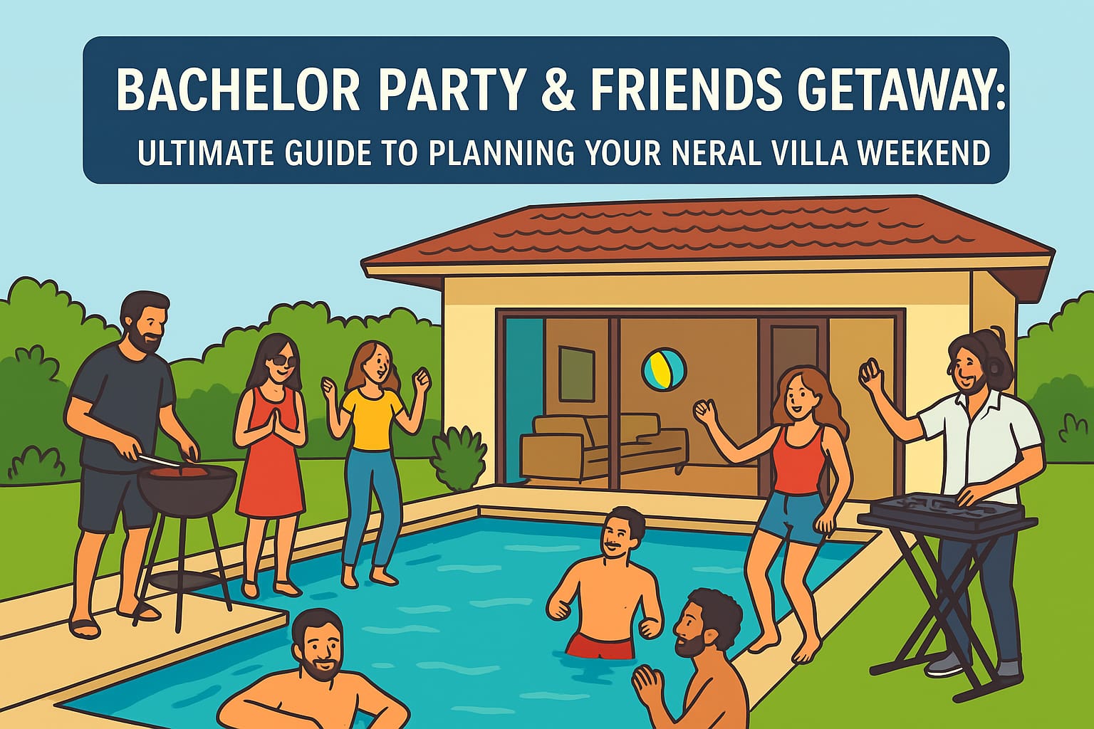 Bachelor Party and Friends Getaway at Neral