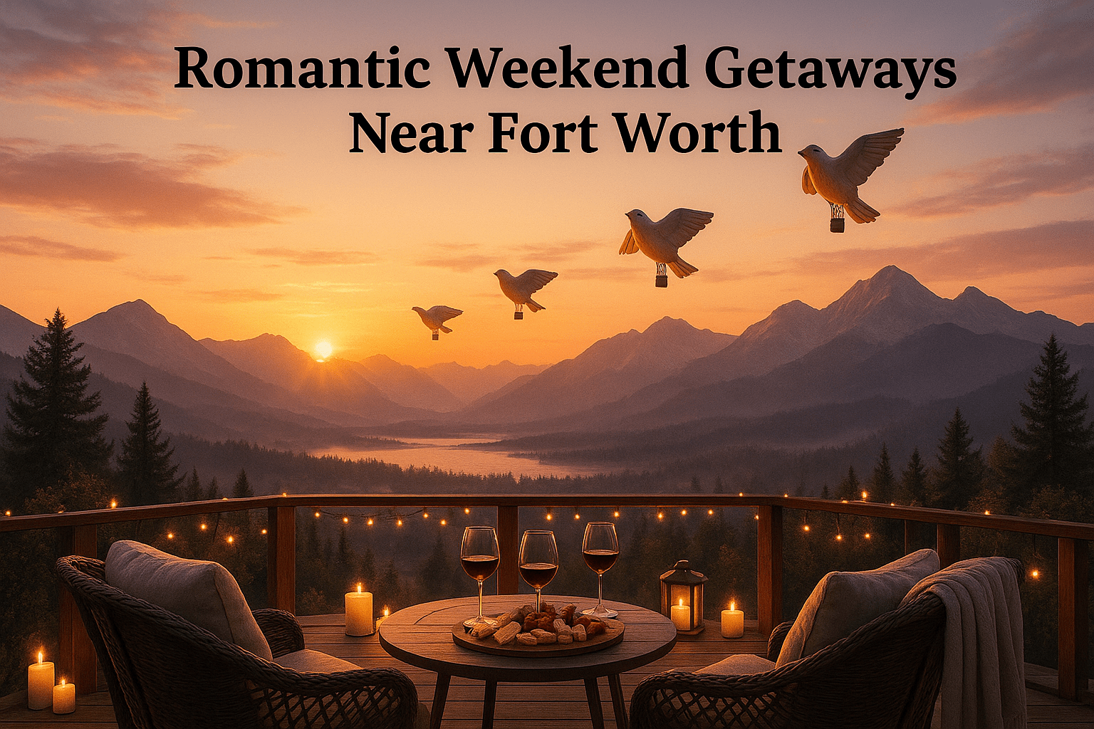 Romantic Weekend Getaways Near Fort Worth