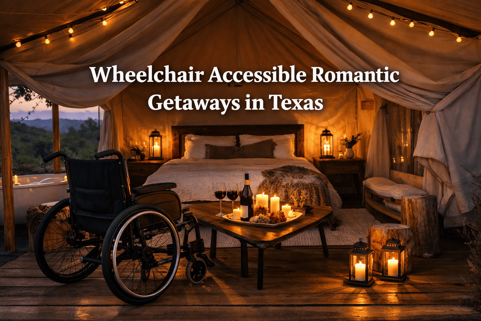 Wheelchair Accessible Romantic Getaways in Texas