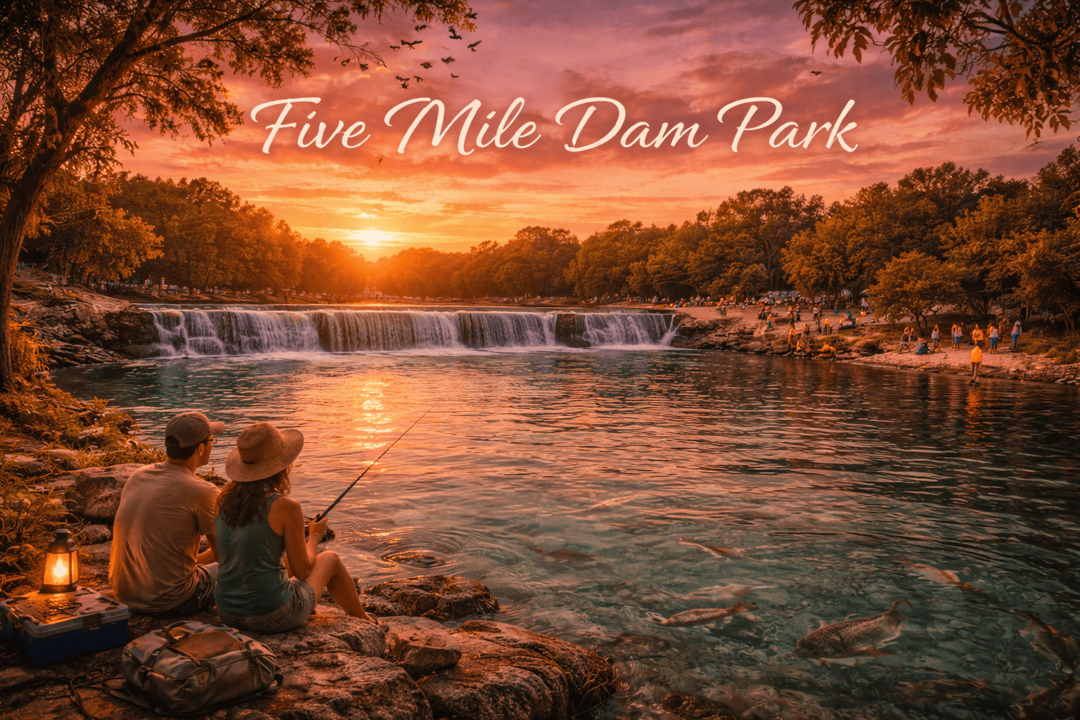 Five Mile Dam Park San Marcos Texas