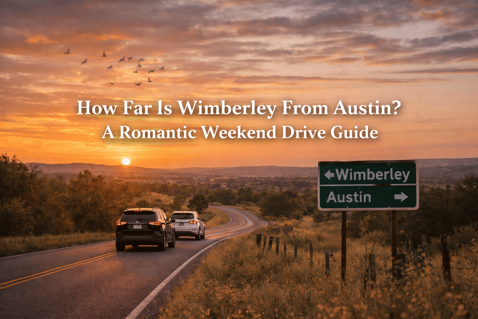 How Far Is Wimberley From Austin