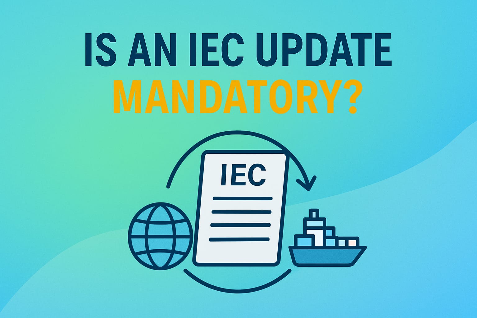 Is an IEC update mandatory