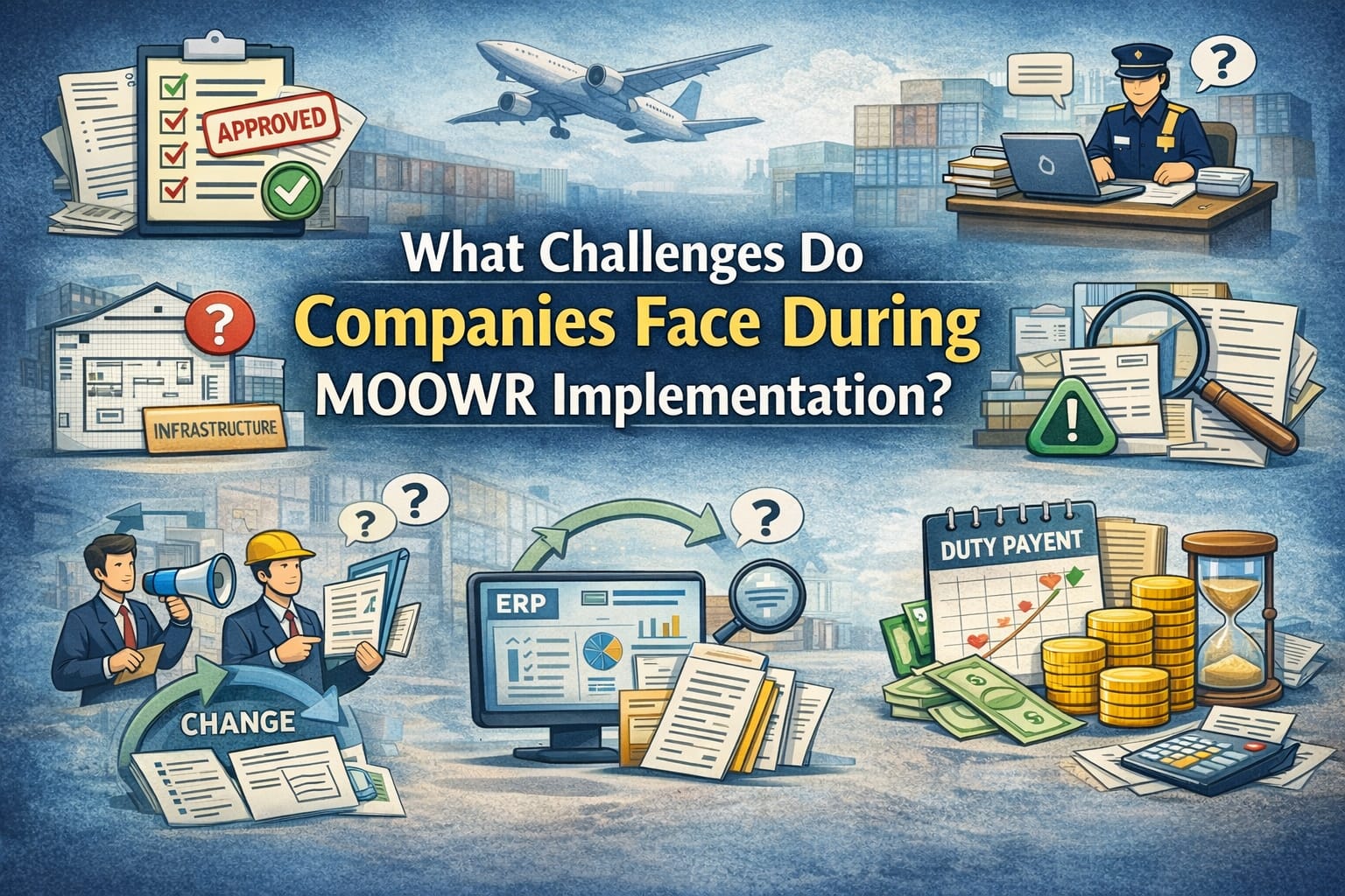 What challenges do companies face during MOOWR implementation