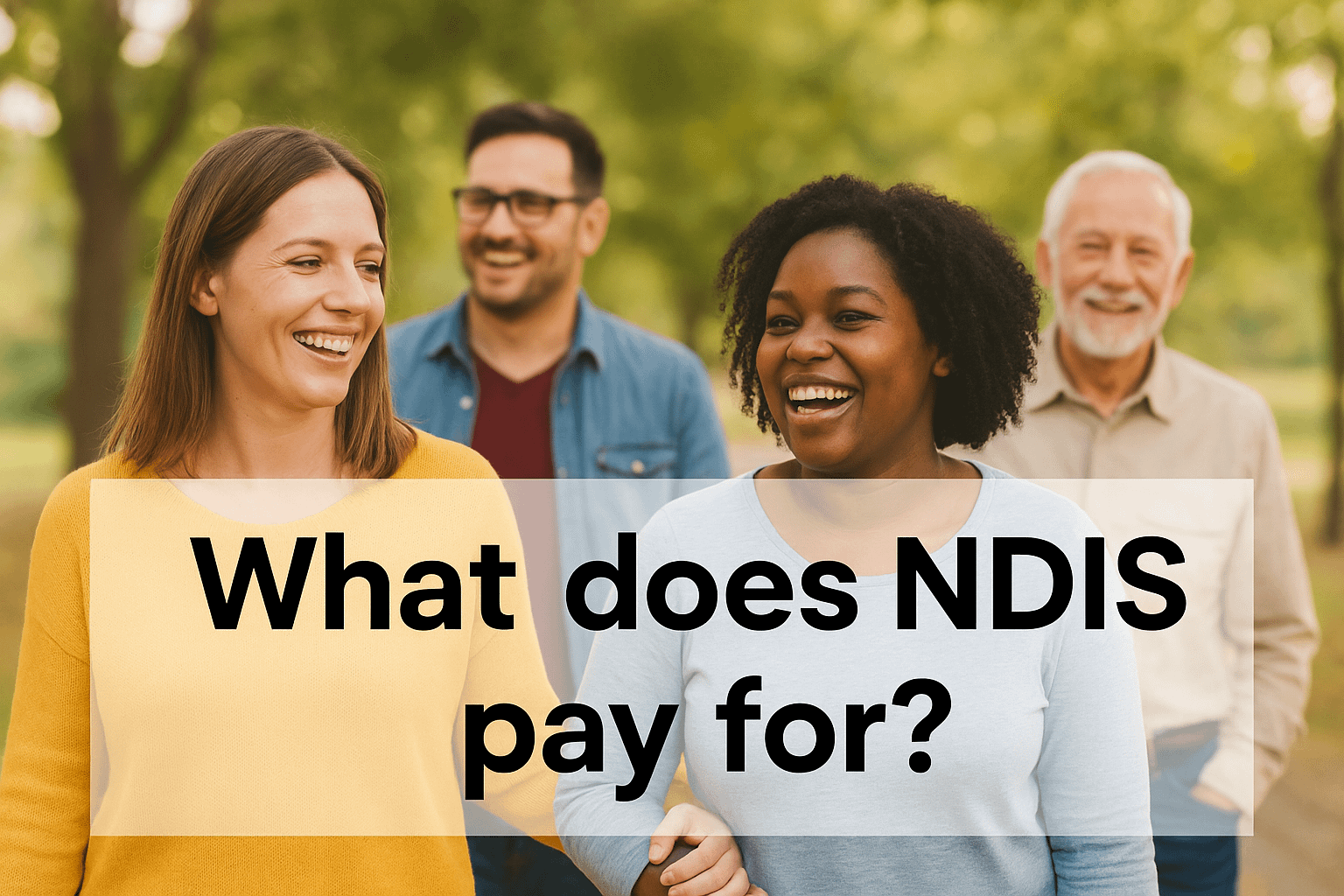 What does NDIS pay for