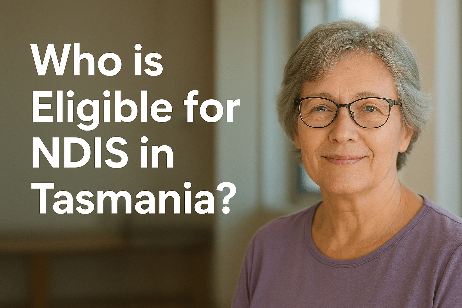 Who is eligible for NDIS in Tasmania