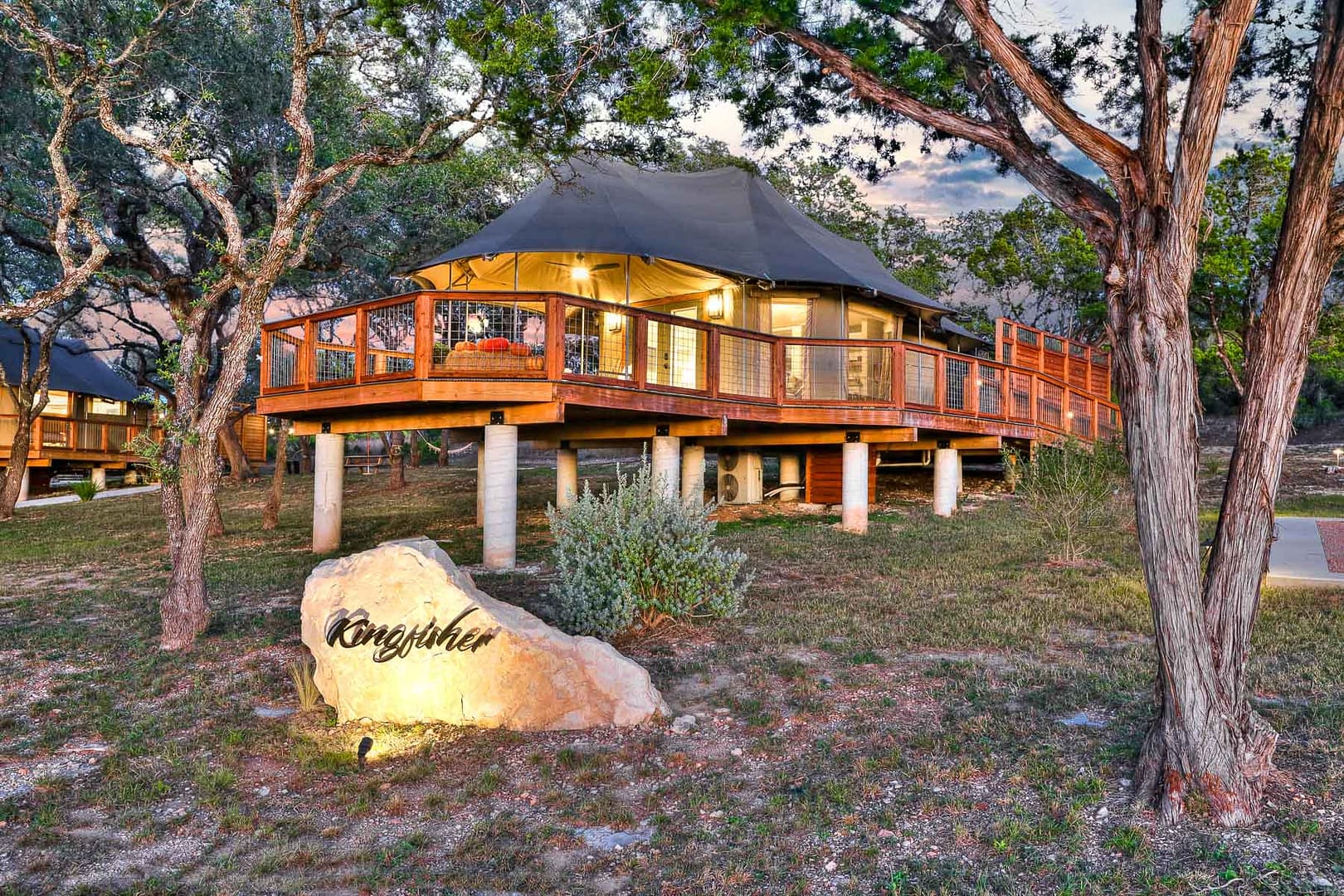 Spoon Mountain Glamping Wimberley Texas. Kingfisher.20215 2 1 Spoon Mountain Glamping