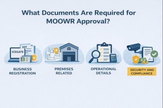 What docs are required for MOOWR approval