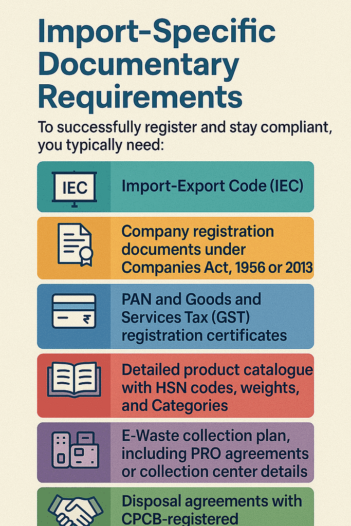 EPR E waste doc requirements