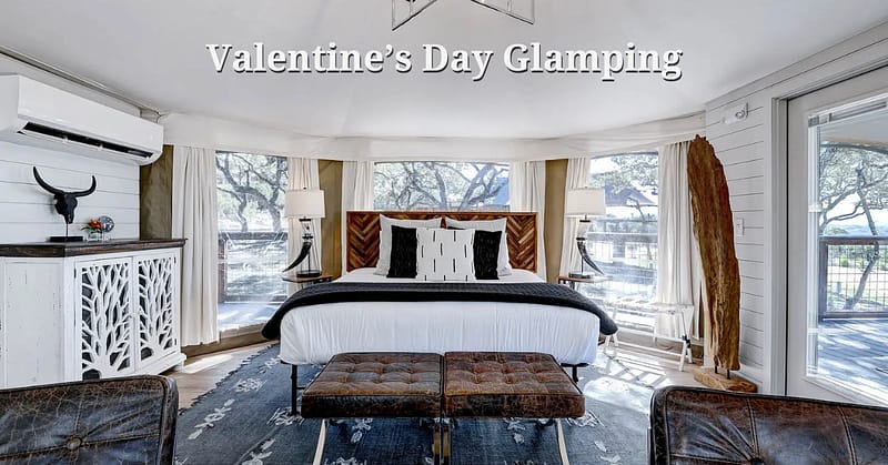 Valentine Day Glamping