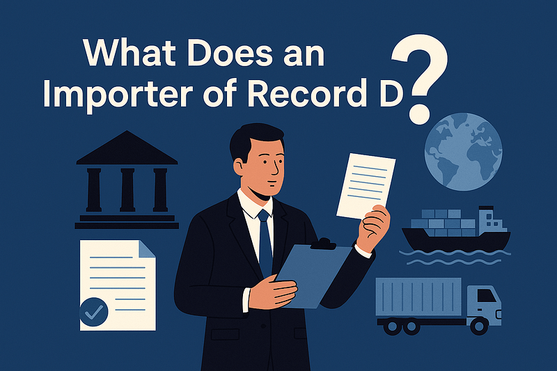 What does an Importer on Record do? 1 What does an IOR do
