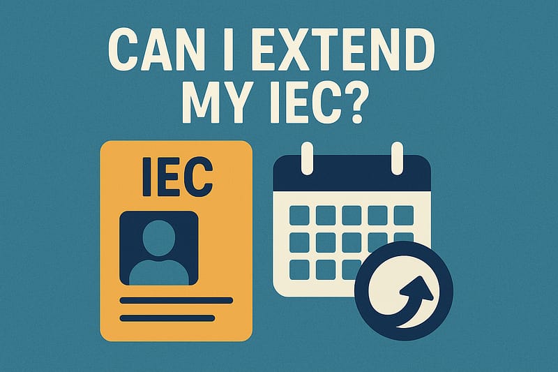 Can I extend my IEC