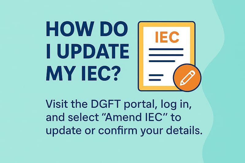 How do I update my IEC